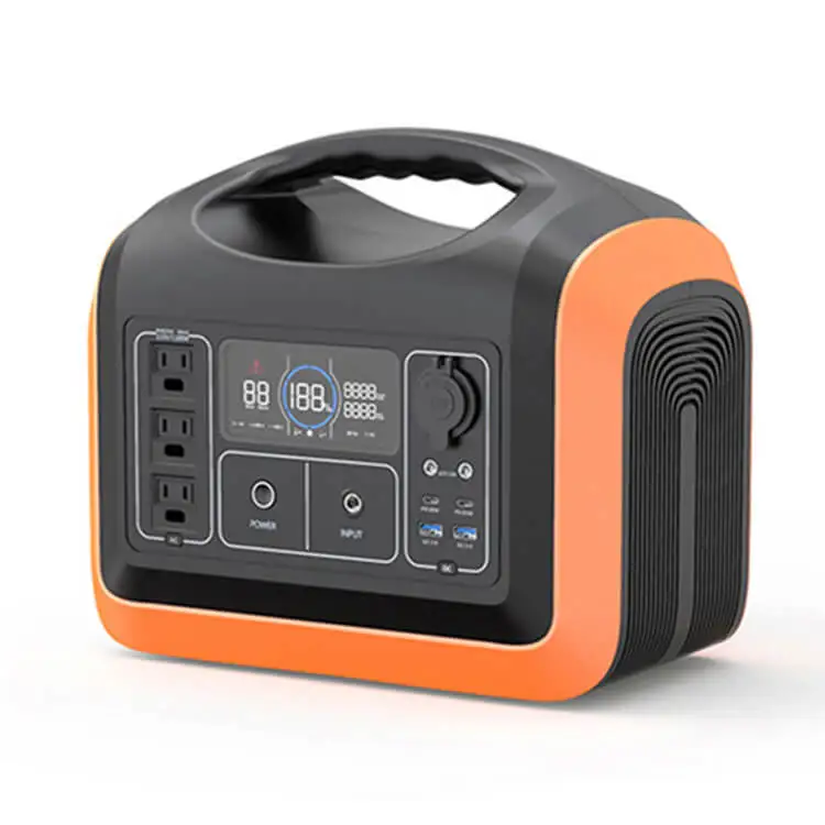 

US warehouse transports 1kW LifePO4 battery bank trgabar power station portable 1000W solar generator 1200W home power station