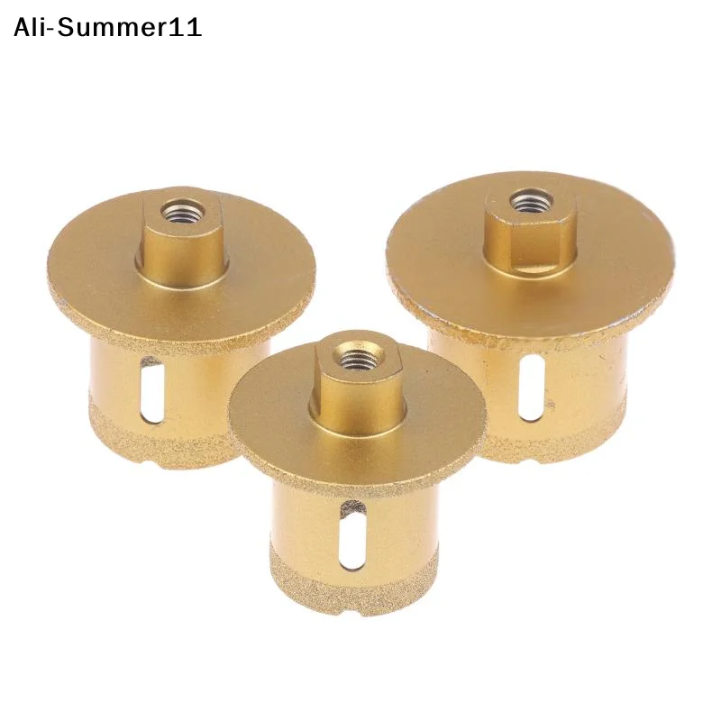 

【S11】M10 Brazed Diamond Washbasin Core Drill Bit Hole Opener Table Basin Tool For Granite Marble Tile Drilling Cutter