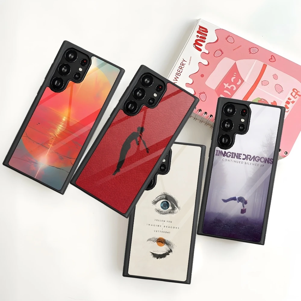 Imagine Dragons Phone Case For Samsung Galaxy S26 S25 S24 S23 S22 S21 S20 FE Edge Plus Ultra PC+TPU Cover