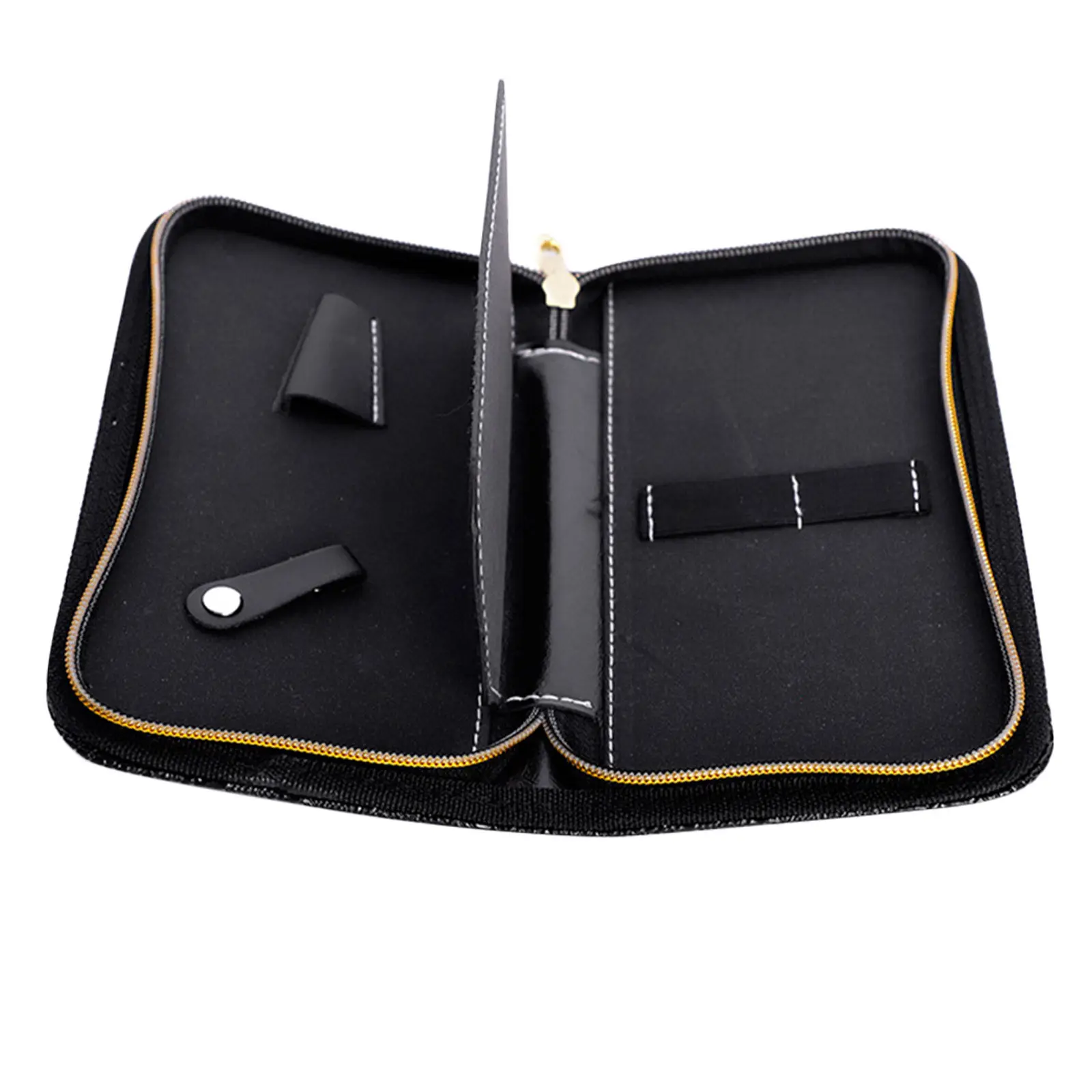 

Стильная сумка-чехол для парикмахерских ножниц, портативная, эргономичный дизайн, прочный премиум-материал, идеально подходит для парикмахеров и барберов в пути