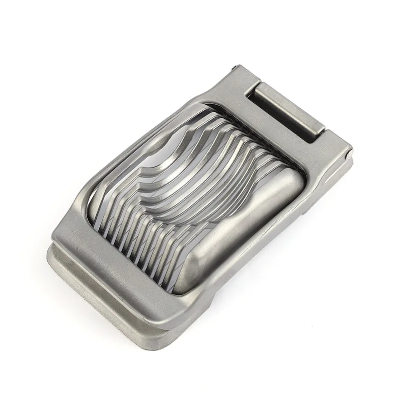 Aluminum alloy egg slicer, multifunctional divider, kitchen small tool for slicing and cutting eggs