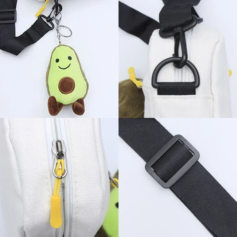 Snoopys Messenger Bags Anime Merch Women Man Canvas Shoulder Bag Cartoon Casual Boy Girls Small Square Pouch Kids Birthday Gifts