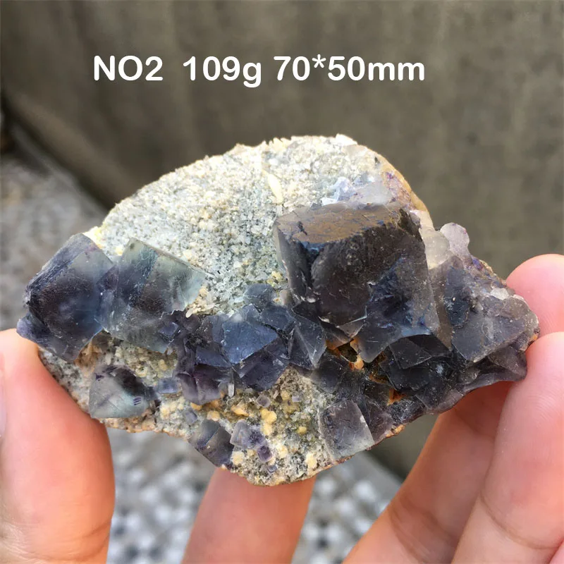 Real Natural Inner Mongolia Blue Fluorite Specimen Mineral Cluster Meditation Spirit Exorcism Feng Shui Home Room Decoration