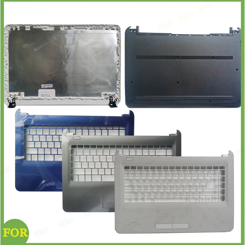 NOVO Para HP 14-AN 14-AM 14-AC 240 245 246 G4 340 346 348 G3 Tampa Traseira Superior do Laptop / Tampa Traseira do LCD / Palmrest Superior / Base Inferior