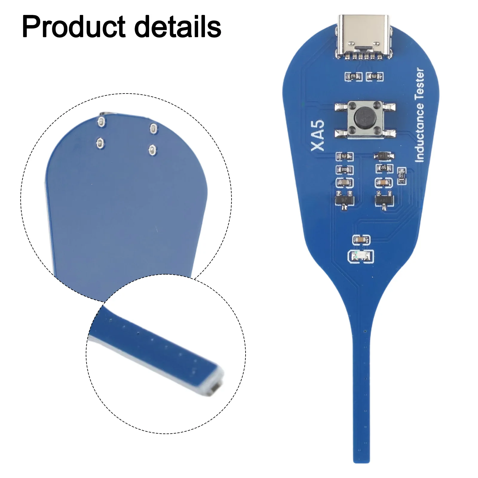 Quick Testing Inductance Tester Portable Inductor Testing Device Electromagnetic One-Button Operation Accurate Readings