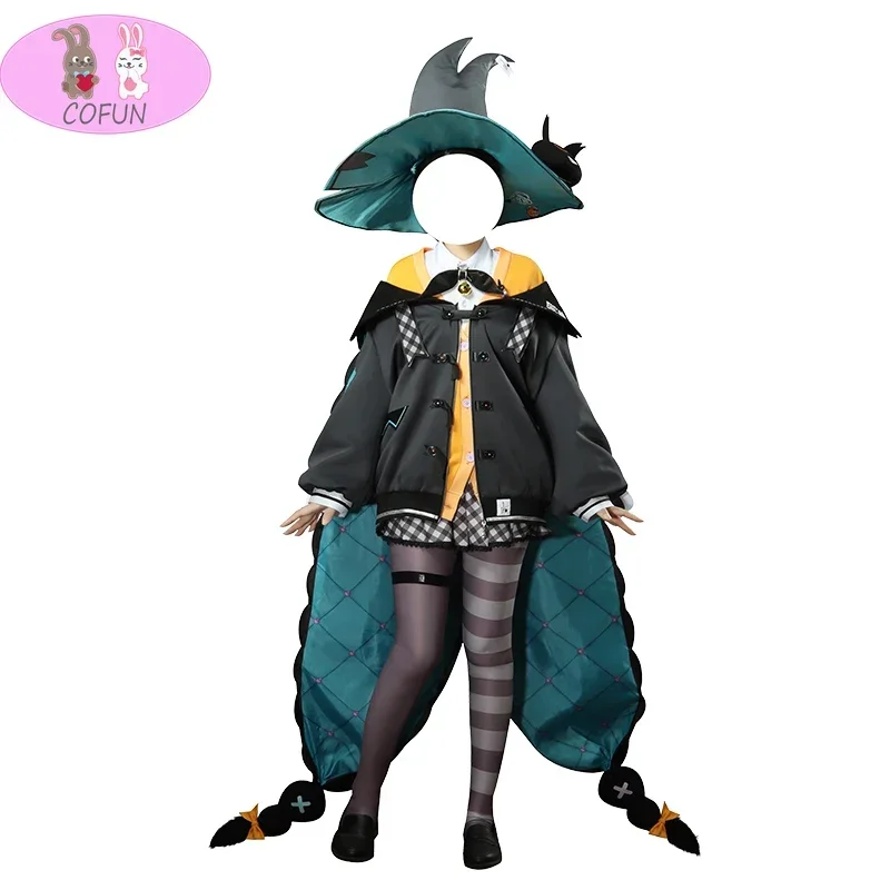 Vtuber Hololive En dom Yria Cosplay Costume pour femme, jeu d'anime, robe de sorcière, uniforme de fête, Millie Parfait, Halloween