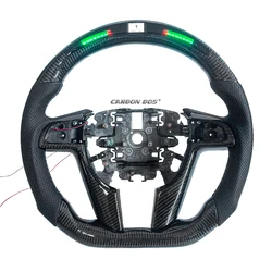 carbon fiber LED Upgraded  steering wheel Capr VF COMMODORE HSV E1/2 /3 /Pontiac G8 2008/9 / Holden Commodore (VE) 2006-2012