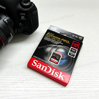 SanDisk SD Card Extreme PRO 32G 64G 128GB 256GB 512GB 1TB UHS-I V30 4K C10 High Speed Memory Card for Camera PC Original SD Card