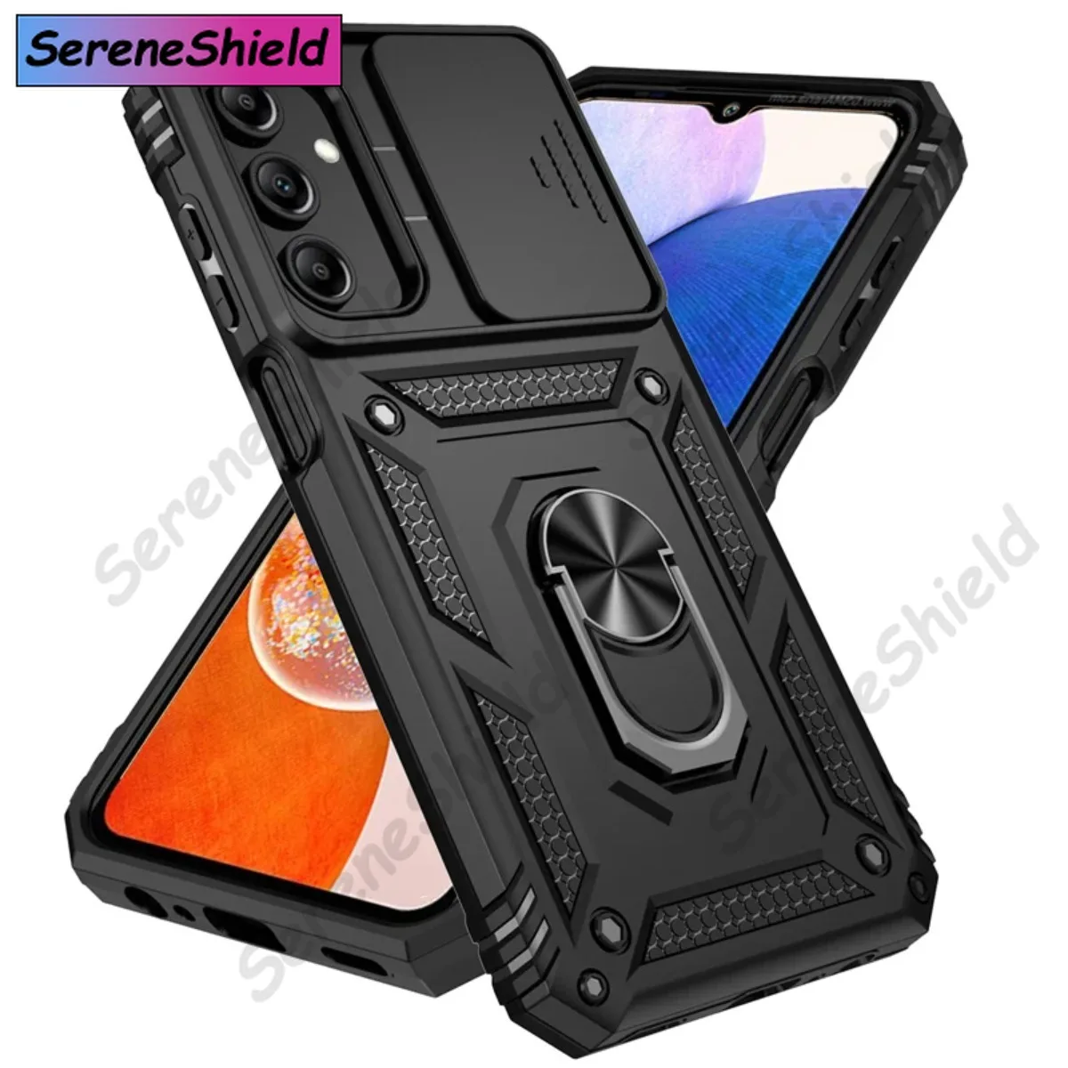 Slide Camera Lens Case For Samsung Galaxy A13 A23 A33 A53 A73 A22 A32 A52 A72 5G Armor Shockproof Coque For A04S M13 M23 M33 M53