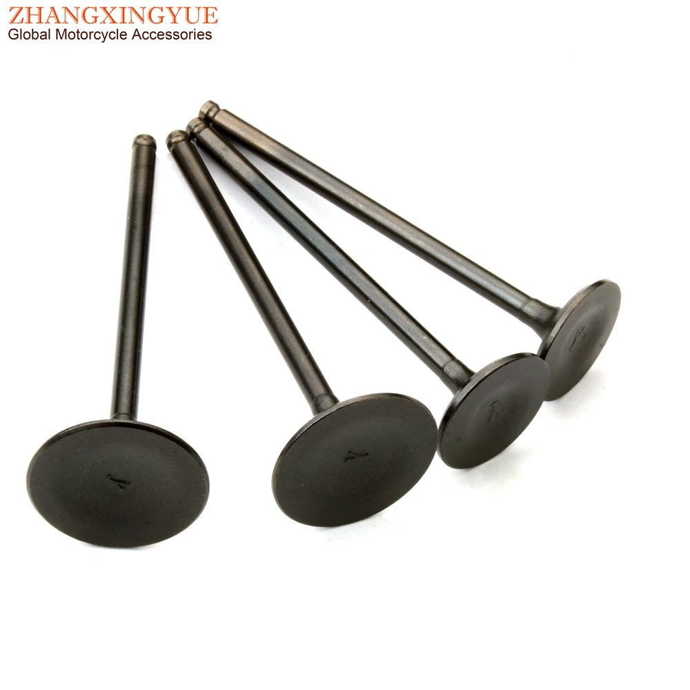 Motorcycle NX250 Intake And Exhaust Valves For Honda AX-1 AX1 Dominator 250 NX 250cc 14711-KW3-000 14721-KW3-000