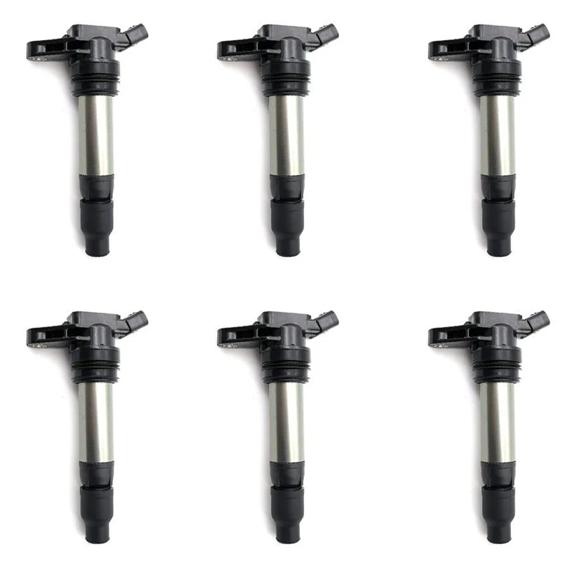 6Pcs Ignition Coils For Volvo Land Rover LR2 - S60 S80 V70 XC60 XC70 -L6-3.0L 3.2L LR002954 30684245 306842450