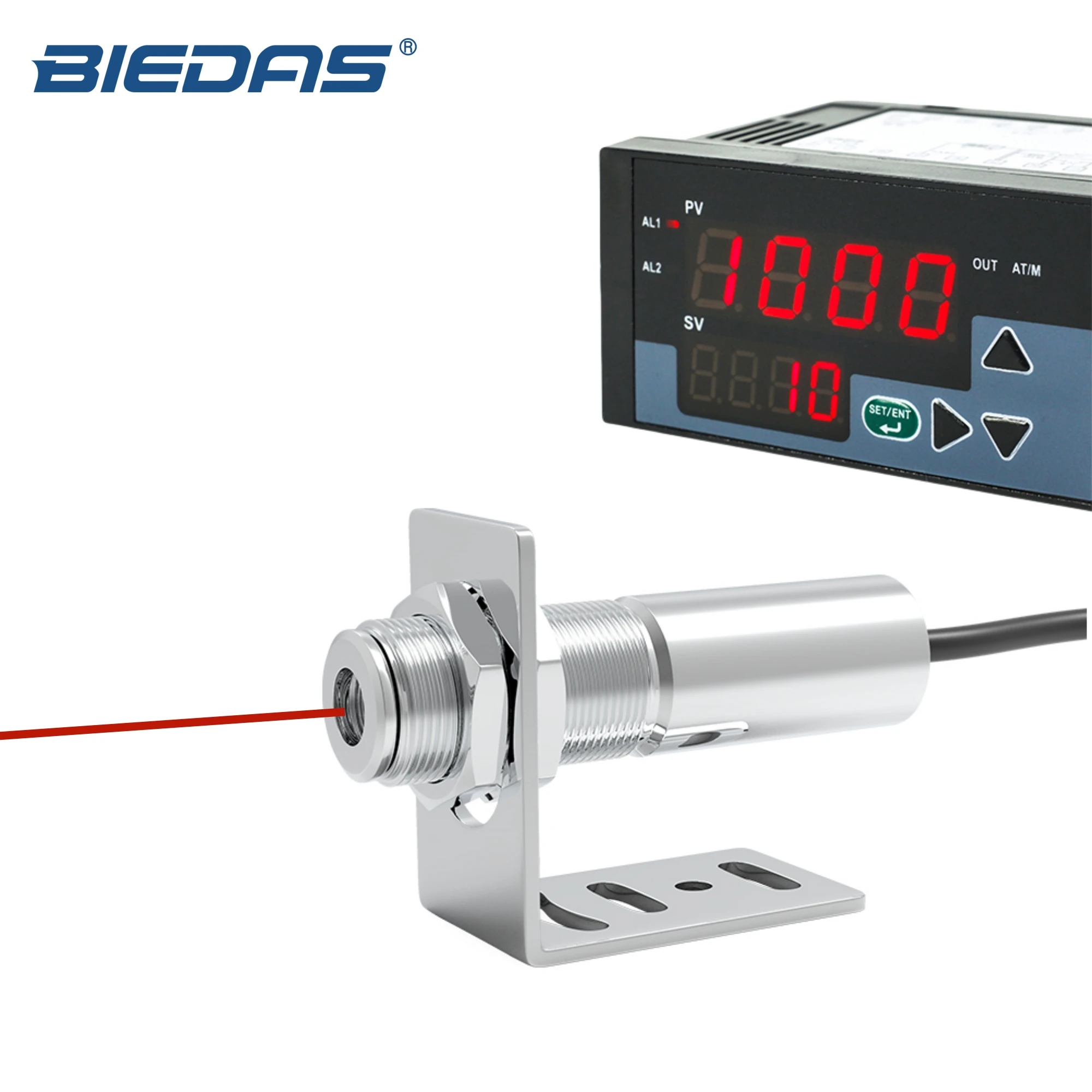 درجة حرارة مستشعر الأشعة تحت الحمراء من الفولاذ المقاوم للصدأ قابلة للتخصيص بالذكاء الاصطناعي للاستخدام الصناعي مع دعم OEM وODM #5