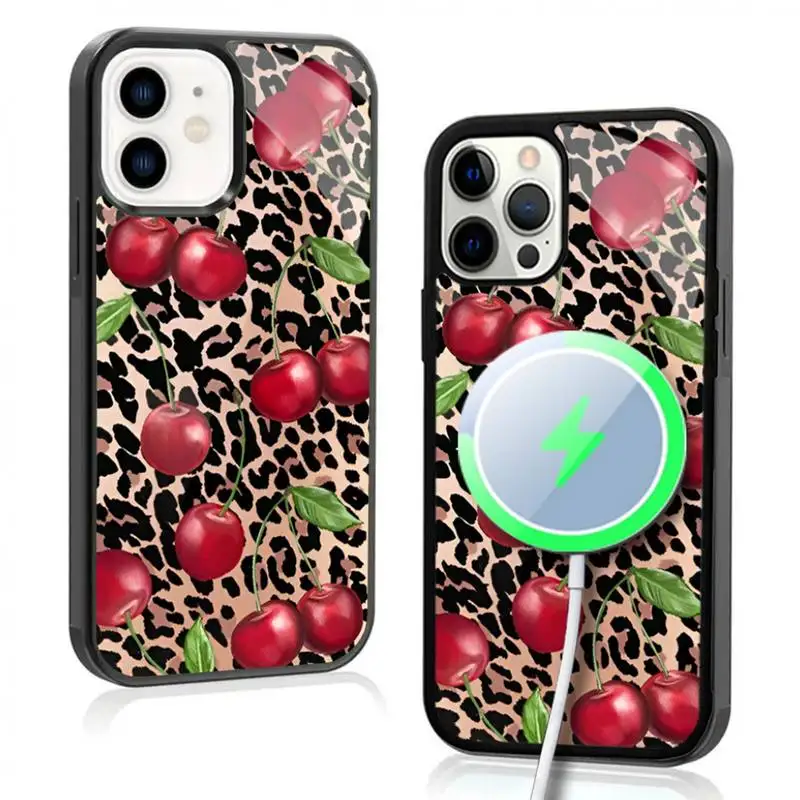 Ming Lee Phone Case For IPhone 11 12 13 14 15 Plus Pro Max Mirror Acrylic Cover For Magsafe Wireless Charging