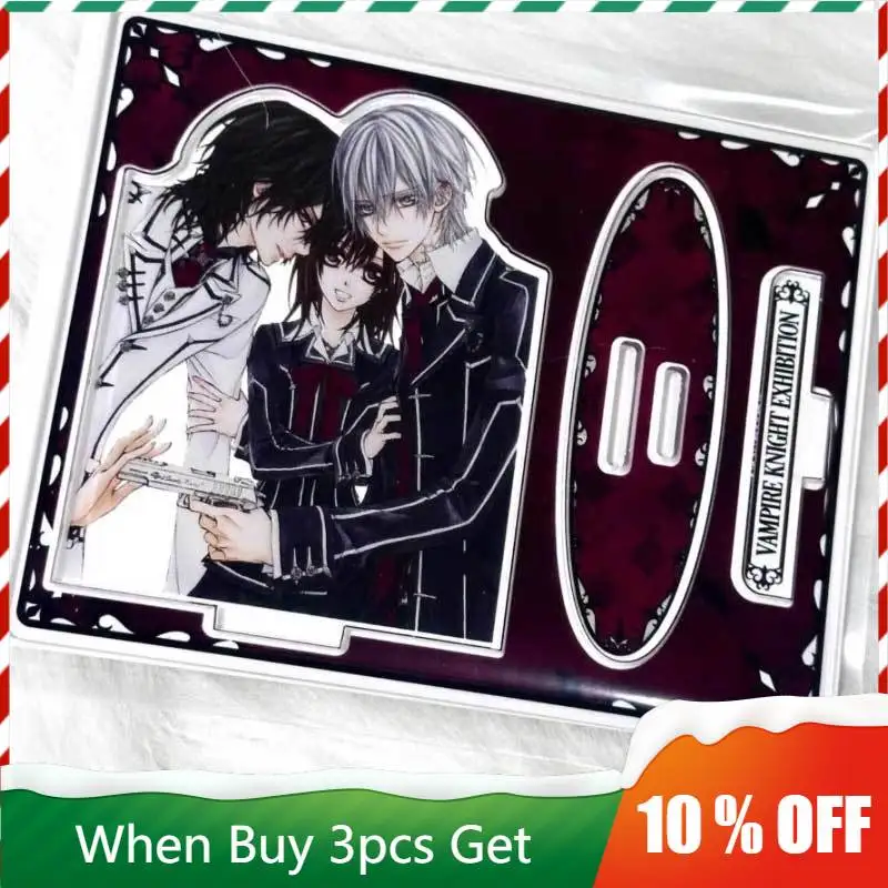 

Anime Peripherals Yuki Cross Figure Double-sided Standee Zero Kiryu Figurine Acrylic Stand Kaname Kuran Decoration Toys Gifts