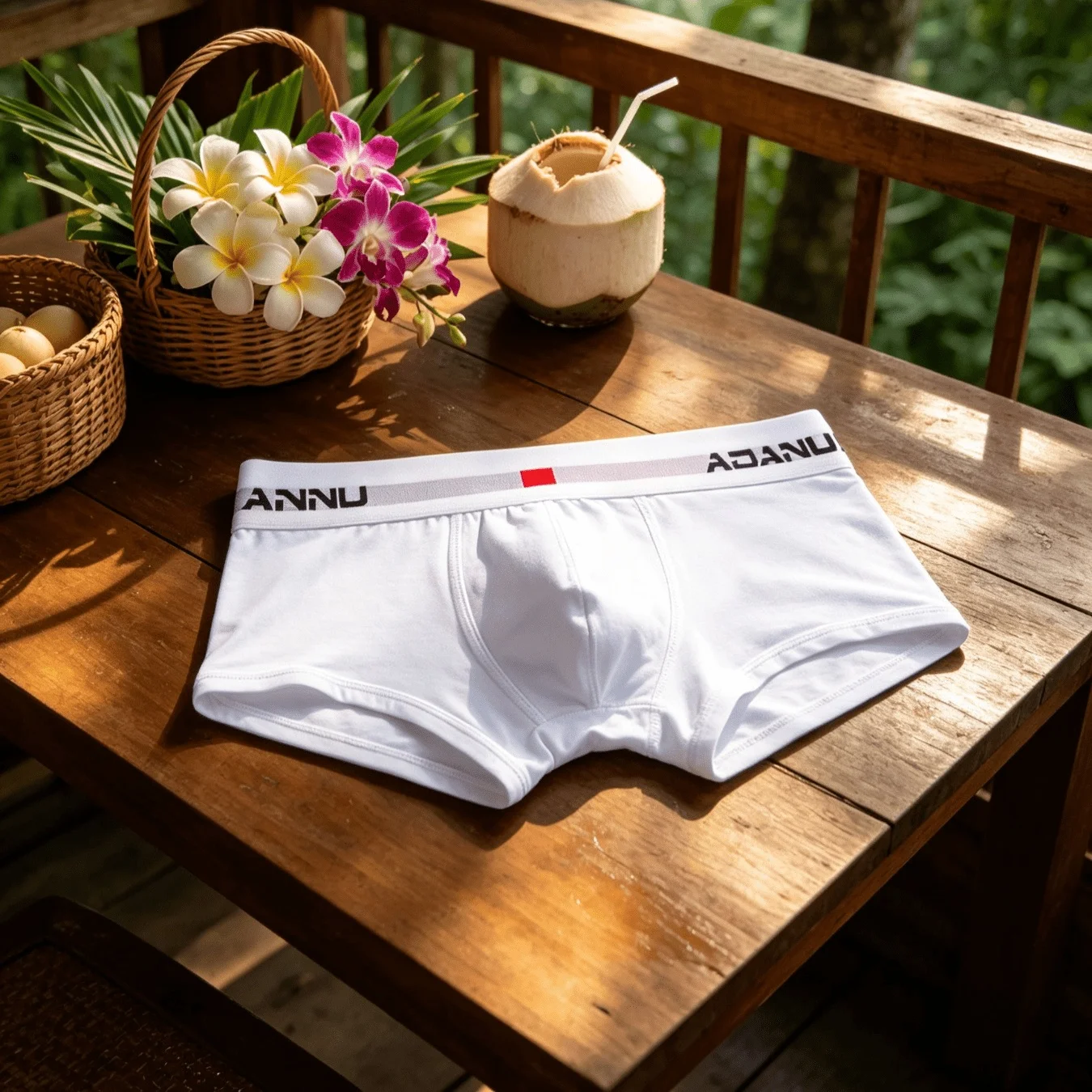 Mid Rise Mens Cotton Boxers 3D Contour Pouch Letter Printed Wide Waist High Stretch Soft Breathable Solid Basic Mens Underpants