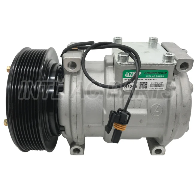 AT168543 AT172376 AT172975 447100-9790 4471009794 10PA17C ac compressor for John Deere Timberjack PV8 WITHOU OUT TOP FITTING CAP