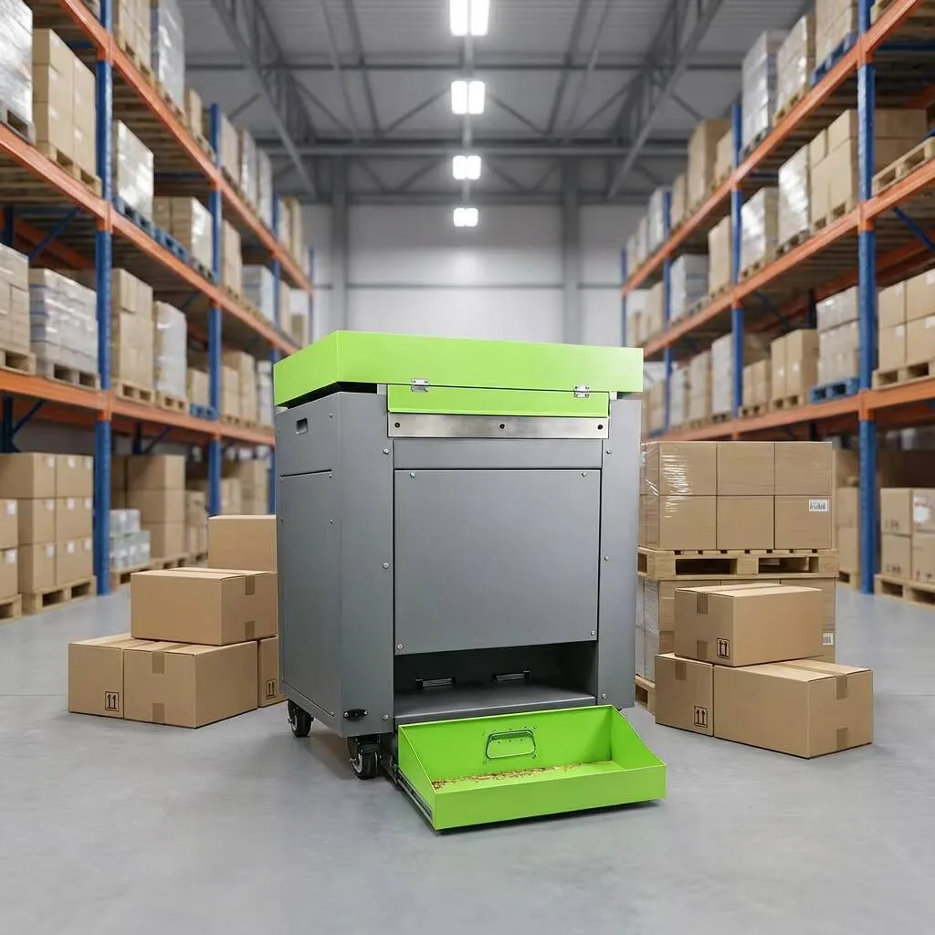 Heavy Duty Industrial Cardboard Shredder Machine 12M/Min Large Kraft Paper Cushion Making Equipment
