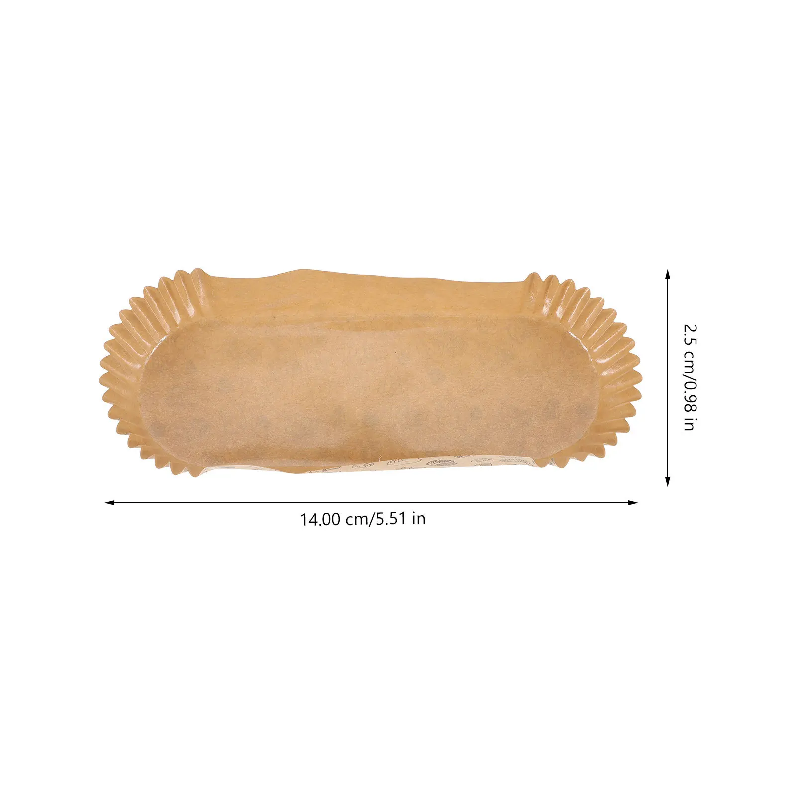 

100Pcs Boat Shape Cake Paper Cup Disposable Baking Tray Non-Stick Muffin Liners Household Cupcake Wrapping Liners Party Supplies