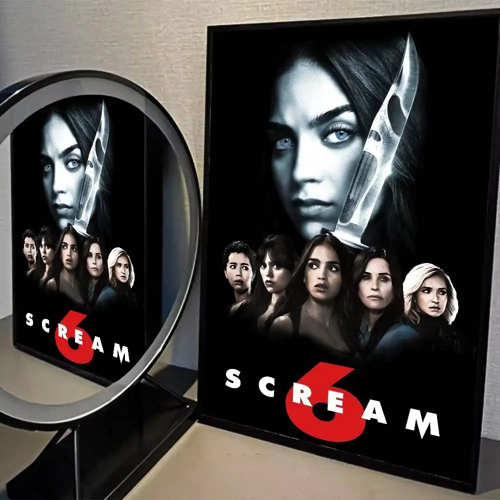 Film Scream Klebefolien Vintage Raum Bar Café Dekor Nordisches Wohndekor – Detail 9