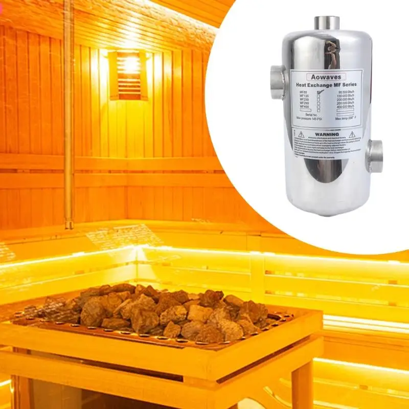 

83CA 24KW Tube Hot and Cold Water Heat Exchanger 24KW Pool Heat Exchanger