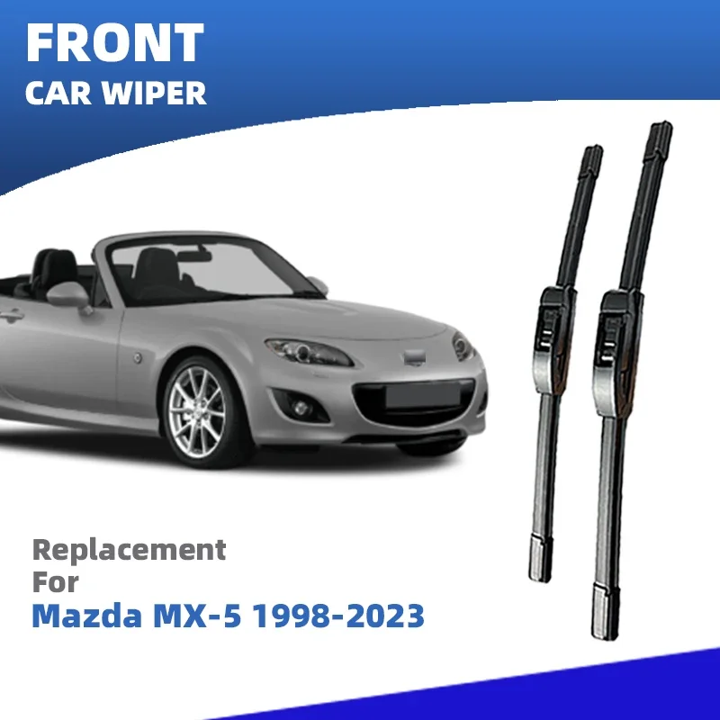 

LHD Front Windshield Wiper Blades For Mazda MX-5 1998 - 2023 Windscreen Window Accessories 2006 2007 2008 2015 2016 2017 2019