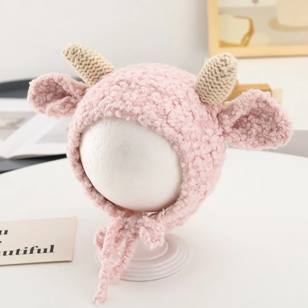

Fashion Cute Deer Ear Ear Protection Hat Windproof Thickned Earmuffs Cap Warm Hat