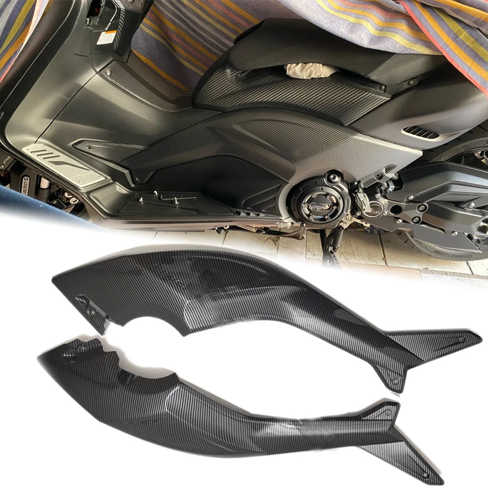 

Tmax 530 Belly Pan For Yamaha T-MAX 2012 13 2014 2015 2016 TMAX530 Side Panel Fairing Frame Middle Cover Cowl Guard Carbon Fiber