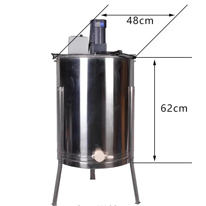 

Auto electric stainless steel 4 frames honey extractor for beekeeping tools