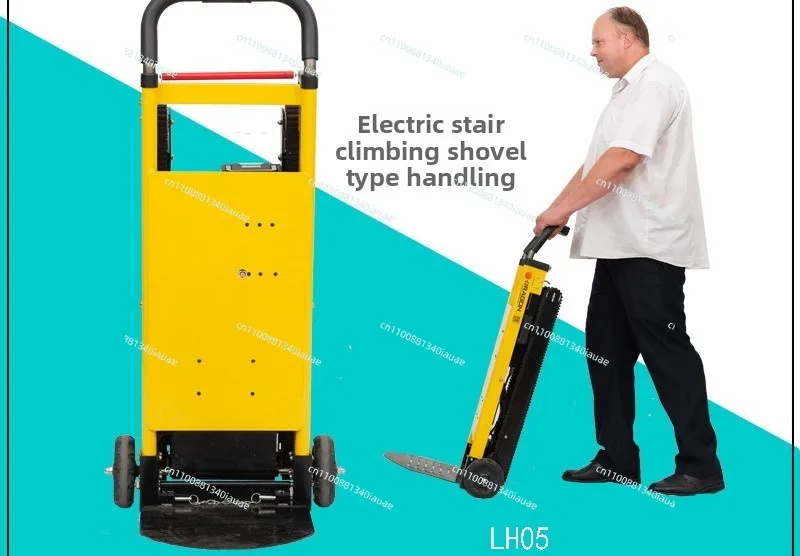 Crawler Electric Climbing Truck Up and Down Stairs High Load Climbing Machine Home Appliance Cement Truck