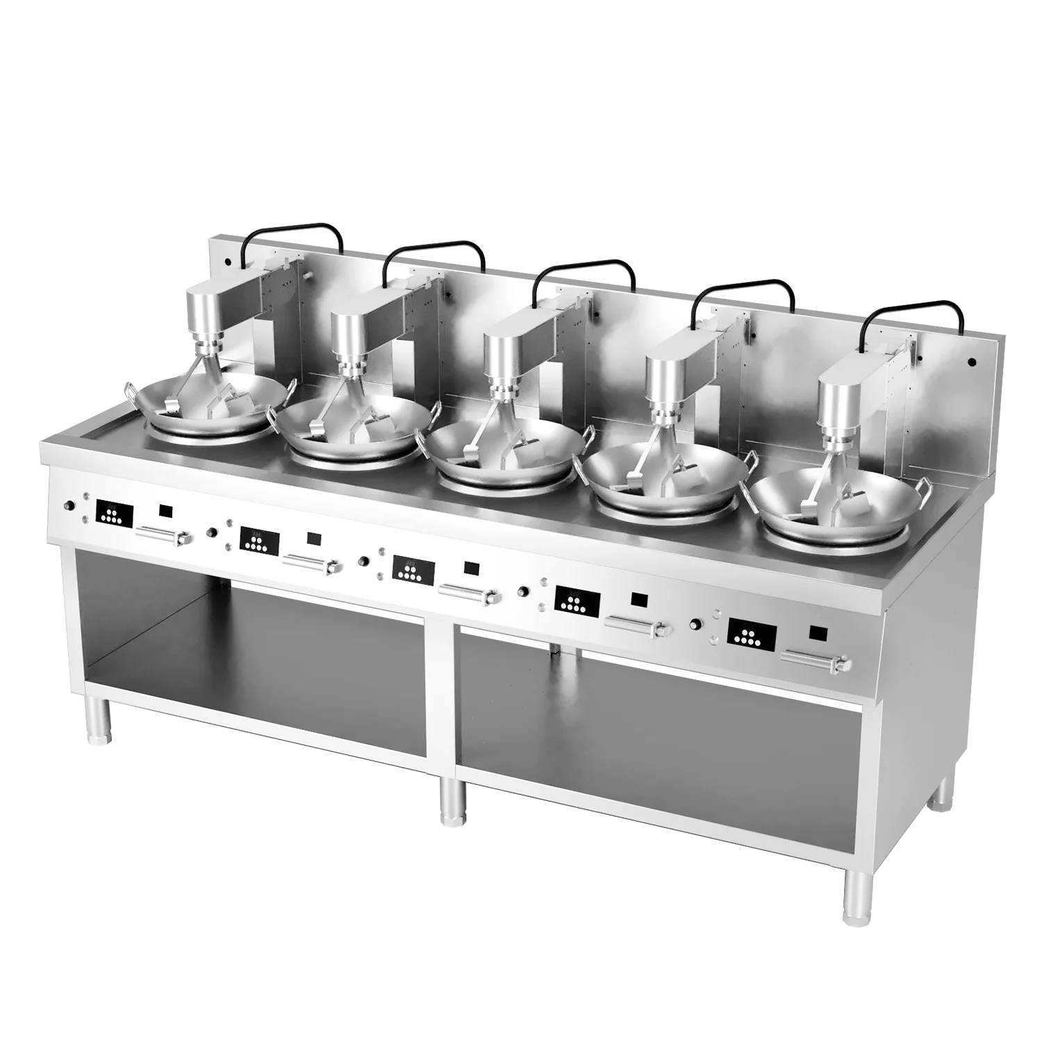 Commercial Automatic Wok Wok Machine Gas Automatic Fried Rice Wok