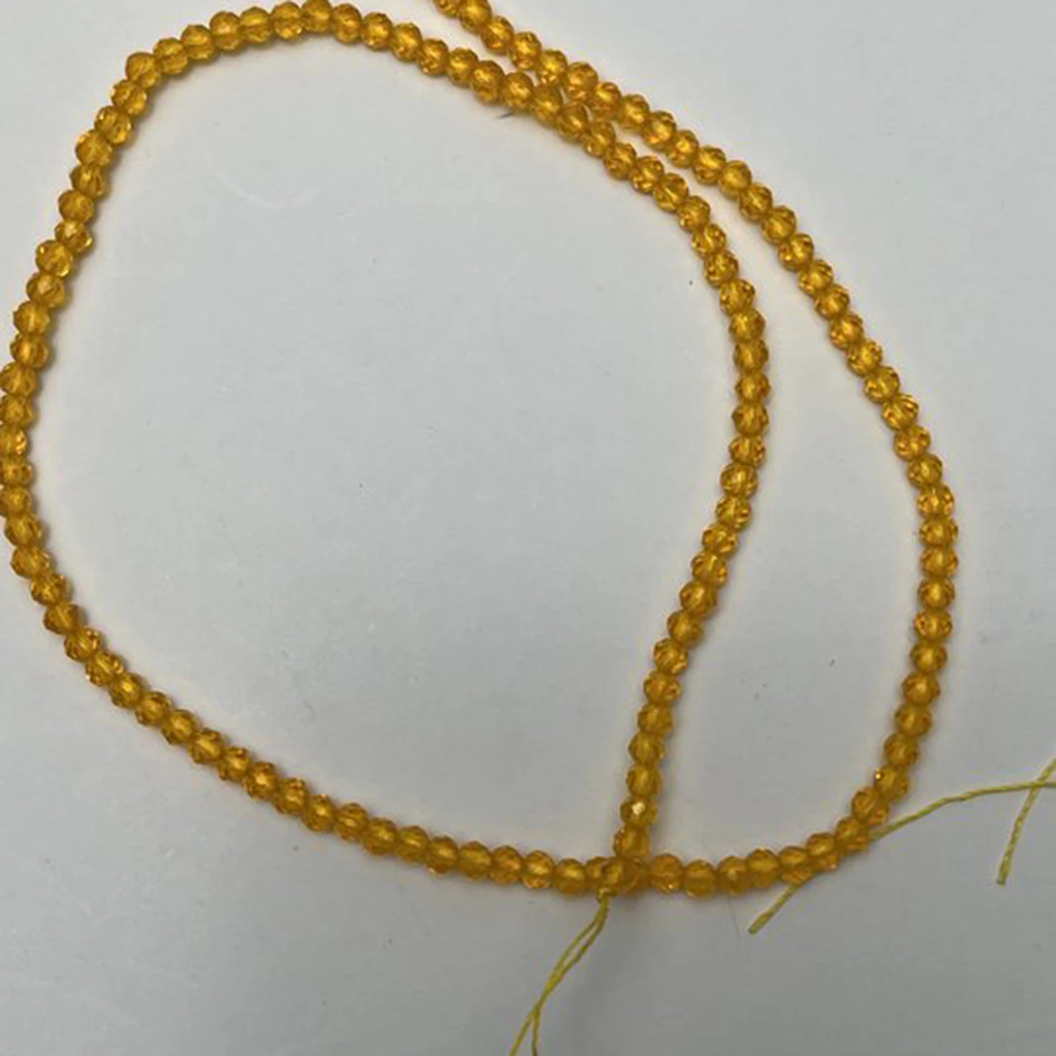 5pcs Natural Semi-Precious 3mm Orange Tourmaline Crystal Stone Bead for Women Jewelry Making DIY Bracelet Necklace Accessories