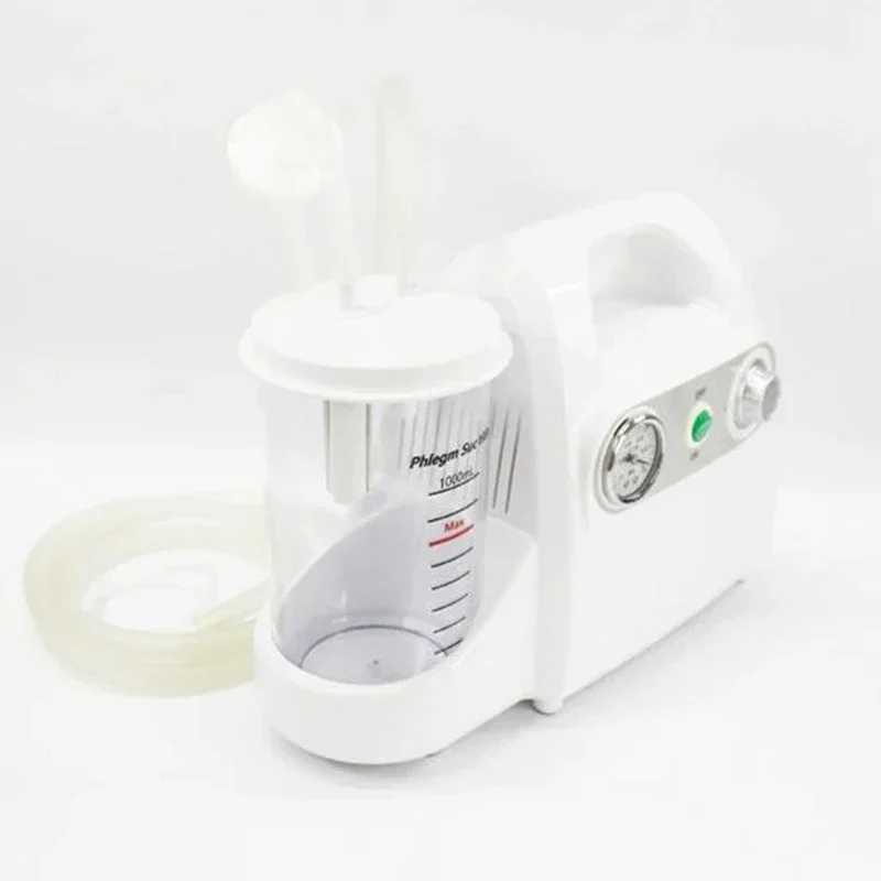 High quality Professional product Low Noise 1000ml Medical Portable suction machin