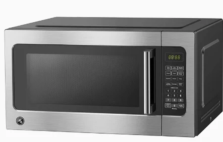 700 Watts, 0.7 cu ft - Microwave Oven With LED Lighting and Child Lock