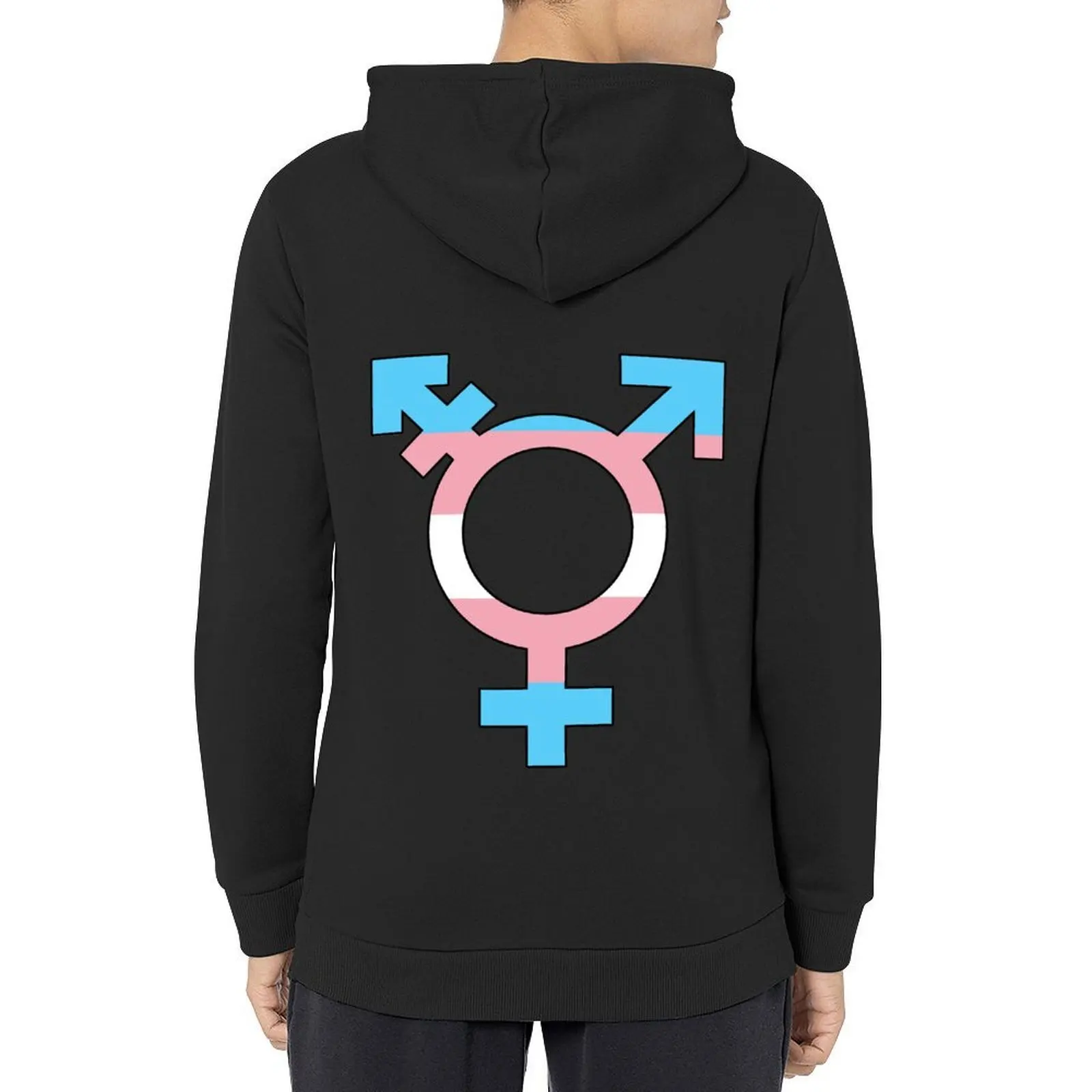

Transgender Pride Hoodie male clothes men's clothing hooded shirt anime clothes men's oversize hoodie