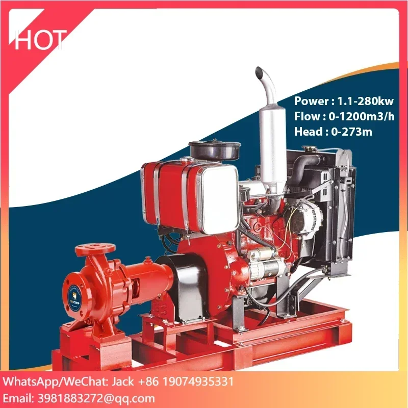 PDJ High-Pressure Fire Fighting System Multistage and Jockey Pump Economical Centrifugal Water Pump