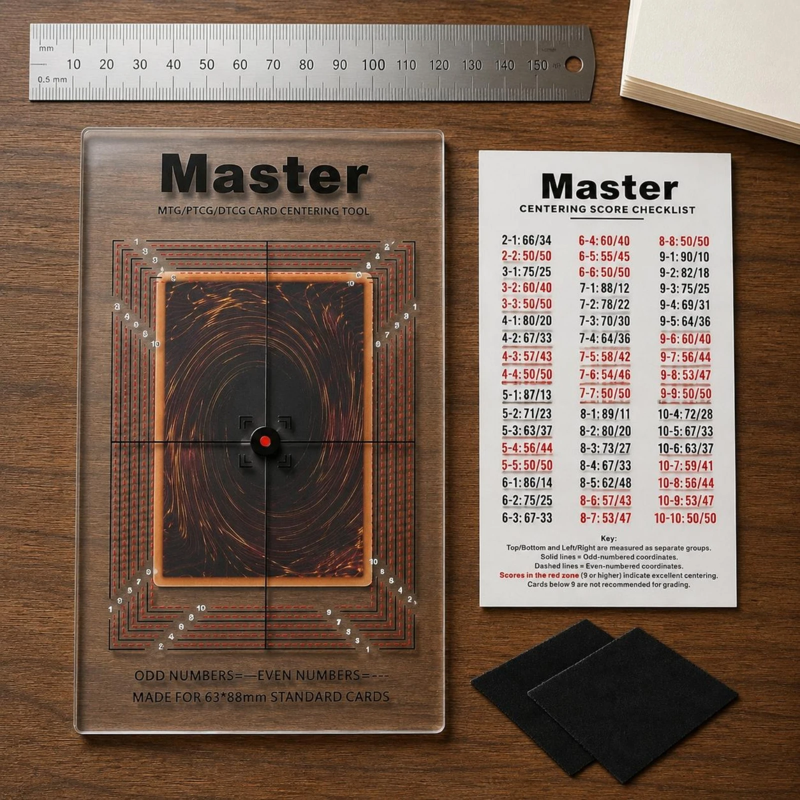 Card Centering Measurement Too - огляд і ціна Table Tennis Zone