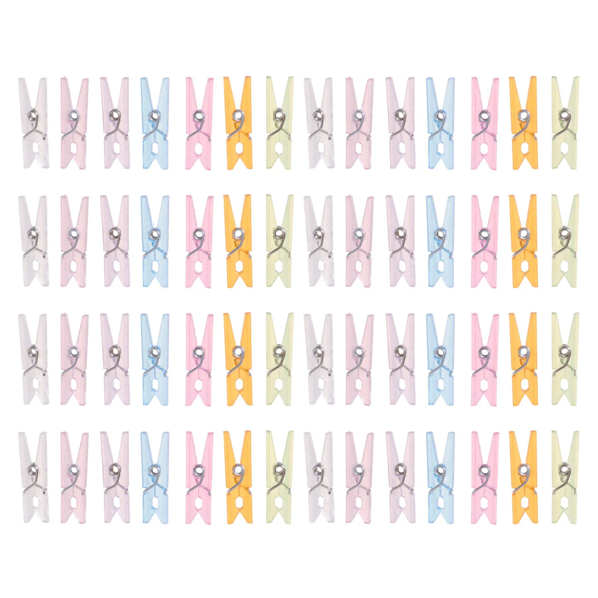 

100pcs Plastic Clothespin Mini Clip for Clothes Hanging Photo Display Home Decor Craft Idea Christmas