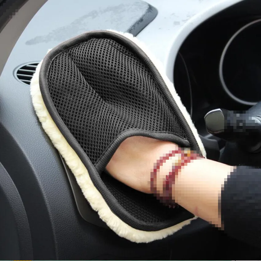 New Sale Car Styling Car Washing Gloves for TOYOTA RAV4 C-HR COROLLA Yaris CROWN REIZ PRIUS