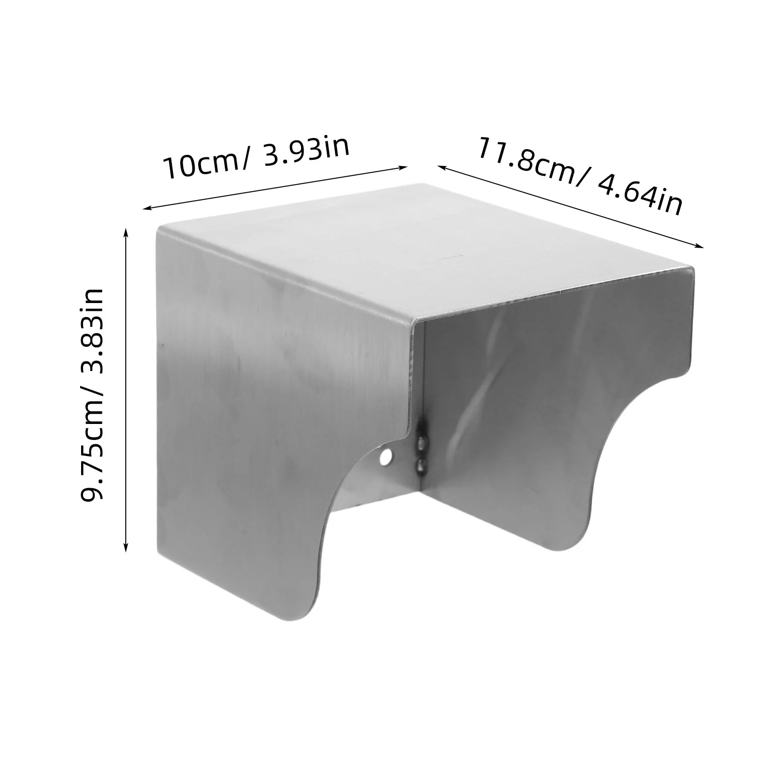 صندوق مقبس خارجي مقاوم للماء من الفولاذ المقاوم للصدأ غطاء مخرج كهربائي مقاوم للمطر غطاء حماية لشحن السيارة الكهربائية #5