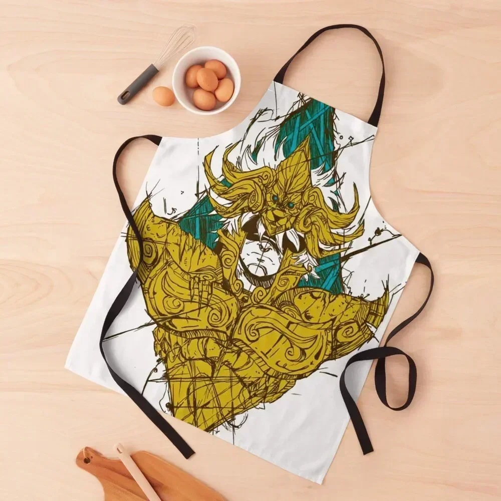 

LEO OF AIORIA Apron Women's Home Clothes Cleaning Products For Home chef costume Chef Uniform Apron