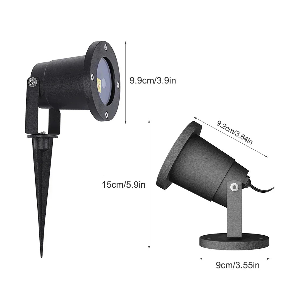 LED ضوء المرحلة تتحرك كامل السماء ستار جهاز عرض ليزر مصباح ديسكو DJ إضاءة المناظر الطبيعية مقاوم للماء لعيد الميلاد حديقة ديكور المنزل #6