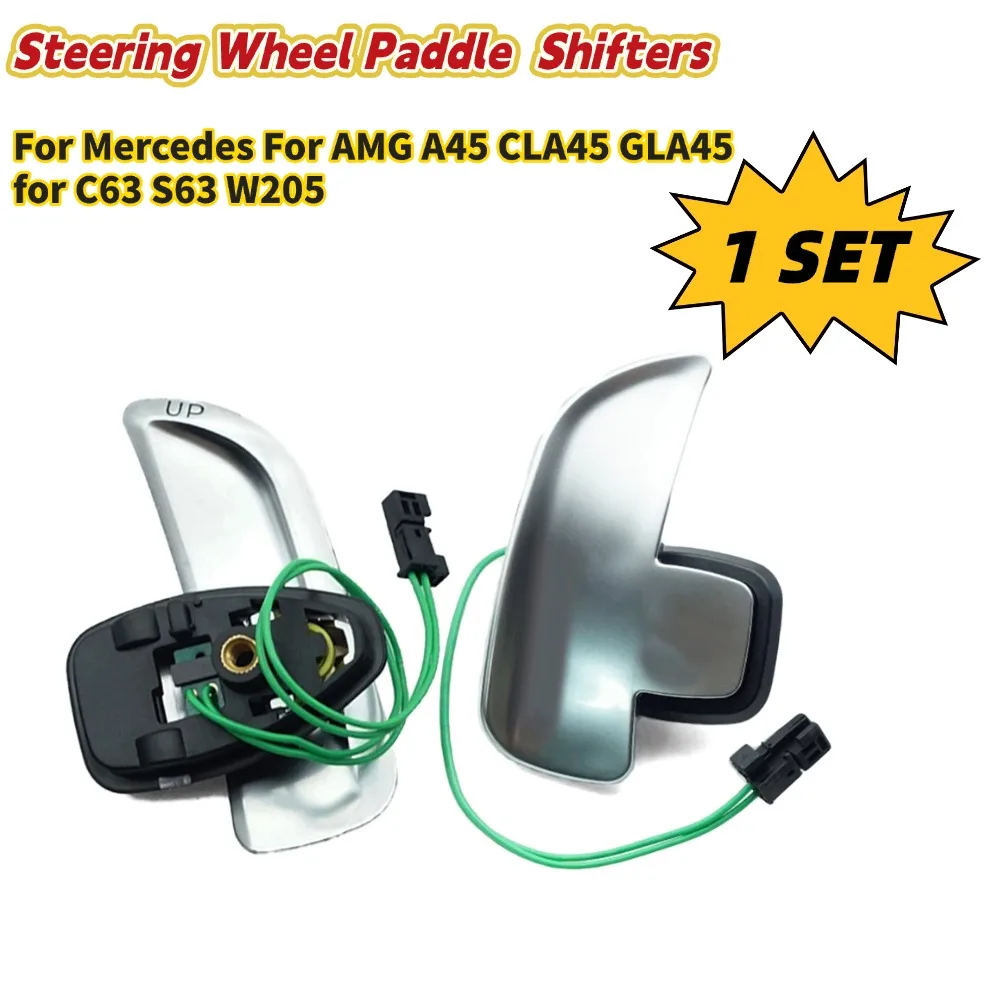 Steering Wheel Paddle Shifters For Mercedes For AMG For A45 For CLA45 For GLA45 For C63 For S63 For W205