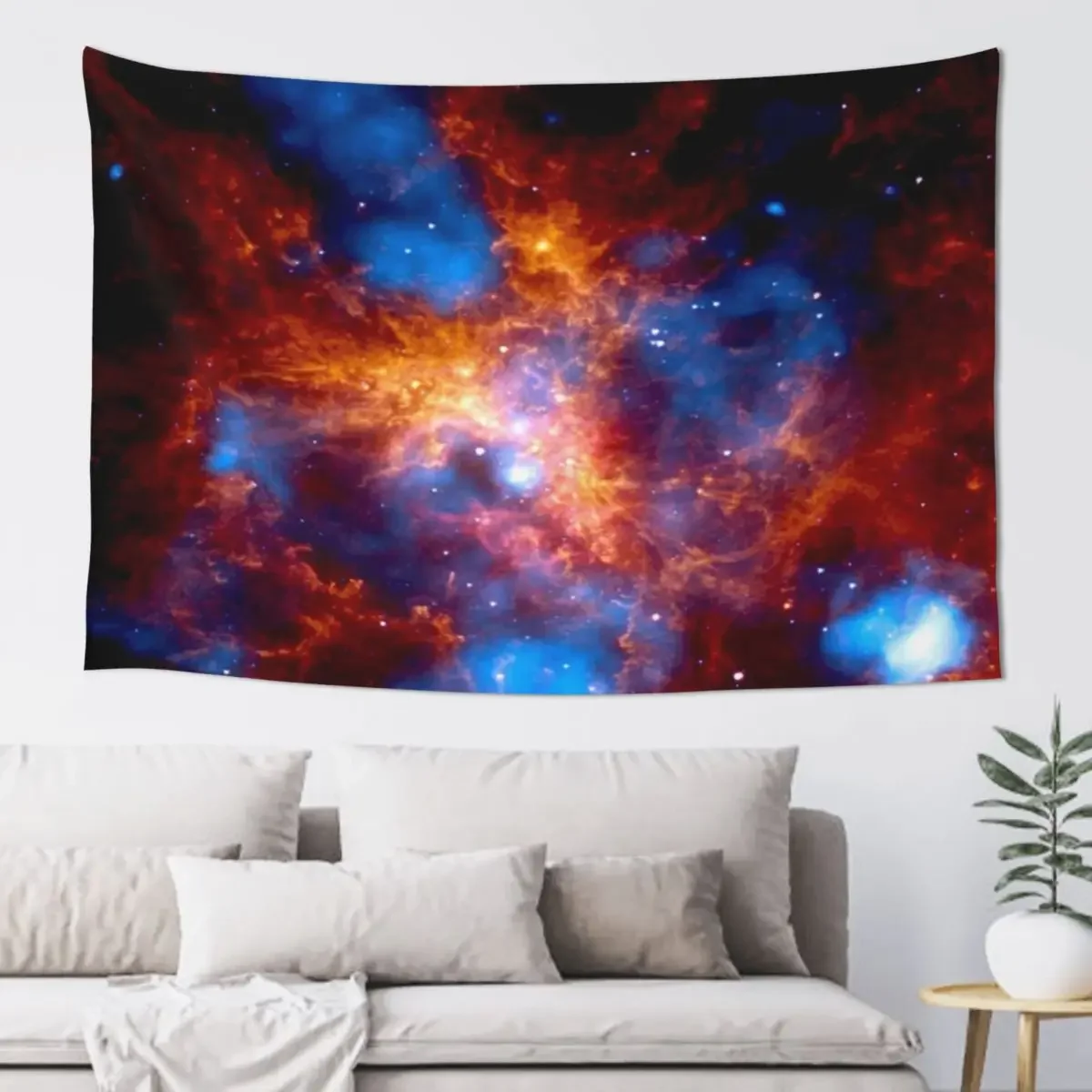 Doradus Tarantula Nebula, RBSSG Tapestry Room Decor Korean Style Kawaii Room Decor Funny Room Decorations Tapestry