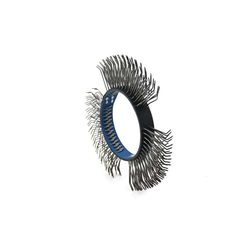 Image of 11-mm-Stahlbürste mit Schaft für pneumatische und elektrische Schleifmaschinen, Rostentfernung, Farbentfernung, Oberflächenbehandlung, Reinigungswerkzeug