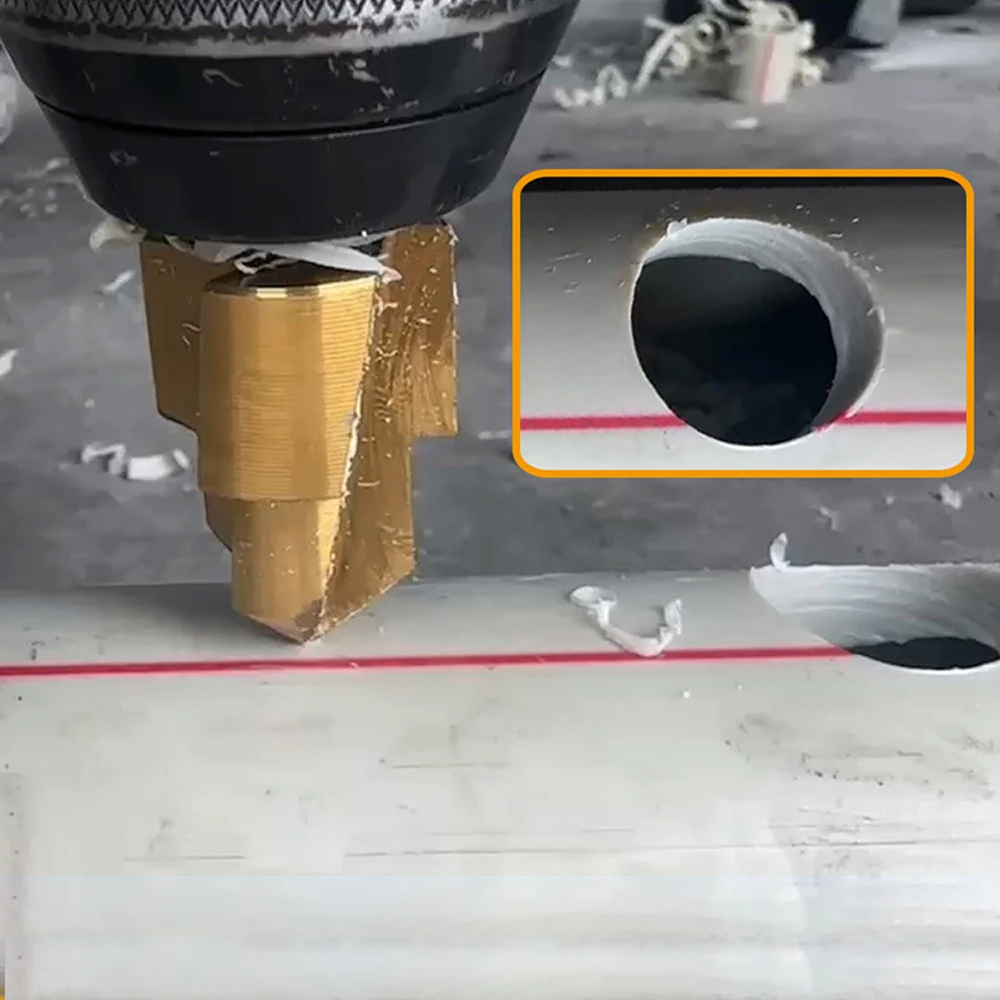 새로운 1/3개 PPR 리프팅 드릴 비트 20/25/32mm 티타늄 스텝 드릴 세트 육각 섕크 홀 오프너 코어 드릴 비트 (수도관 리밍용)