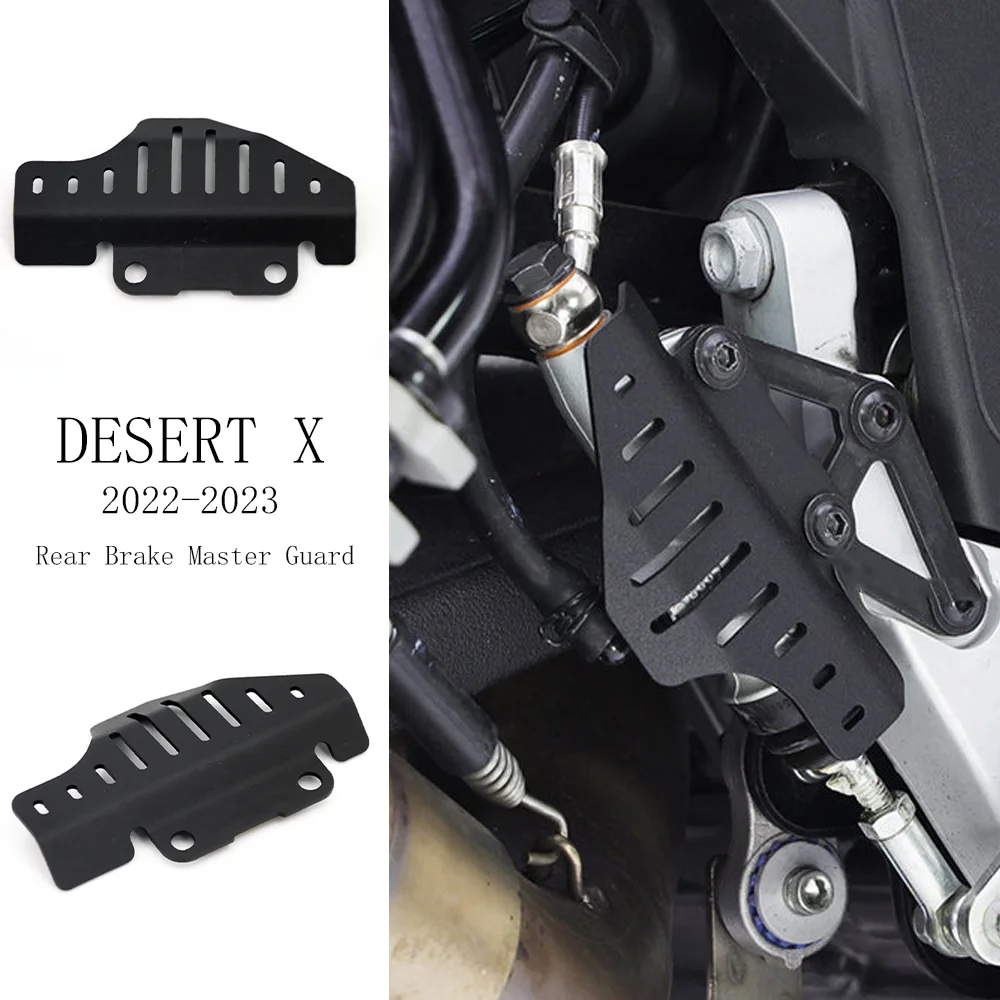 

Desert X Accessories Motorcycle Cylinder Protection Cover Aluminum for Ducati DesertX 2022 2023 Rear Brake Master Cylinder Guard