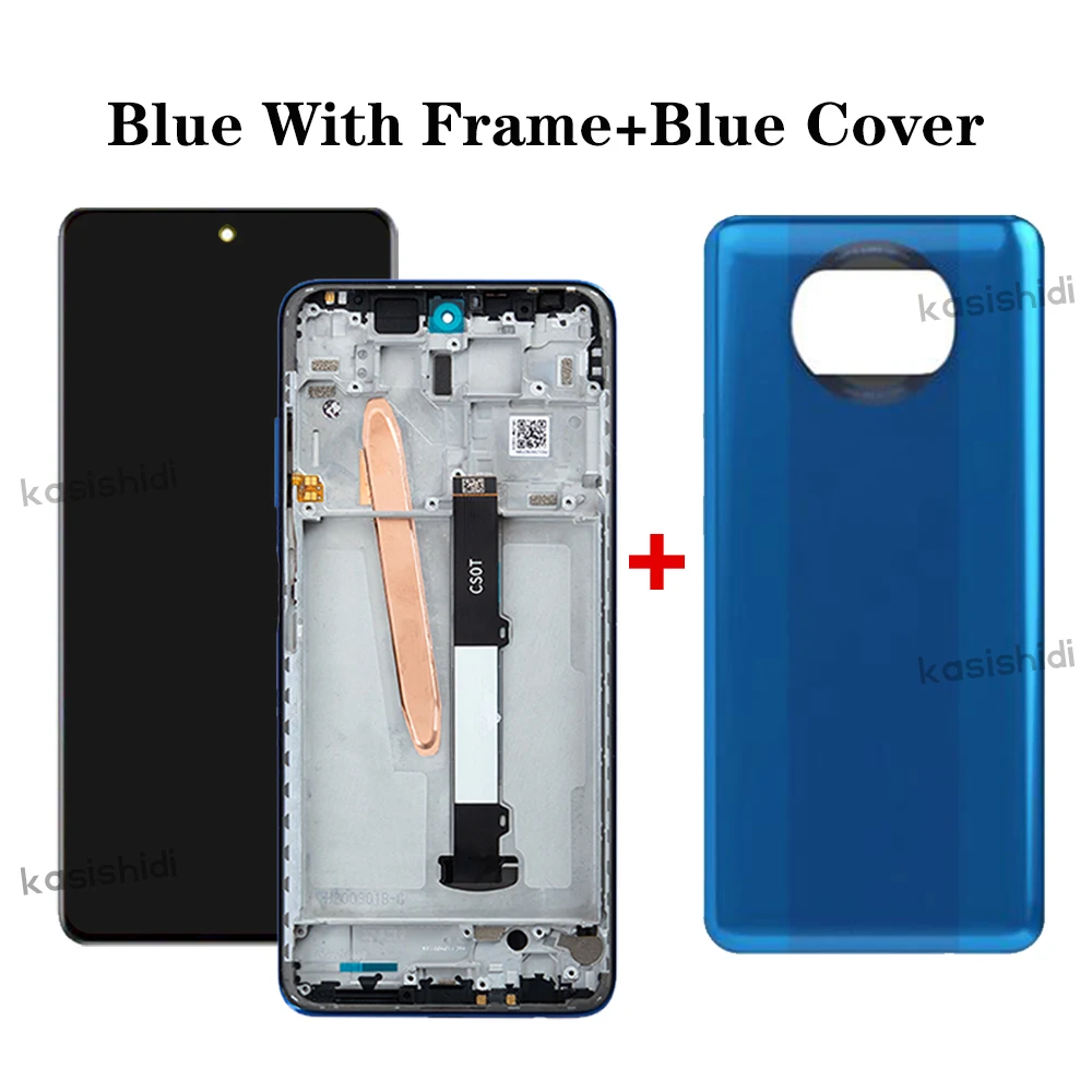 6.67\'\' LCD For Xiaomi Poco X3  Display Screen Touch Panel Digitizer For Xiaomi Poco X3 NFC / Poco x3 Pro LCD Parts 100% Tested