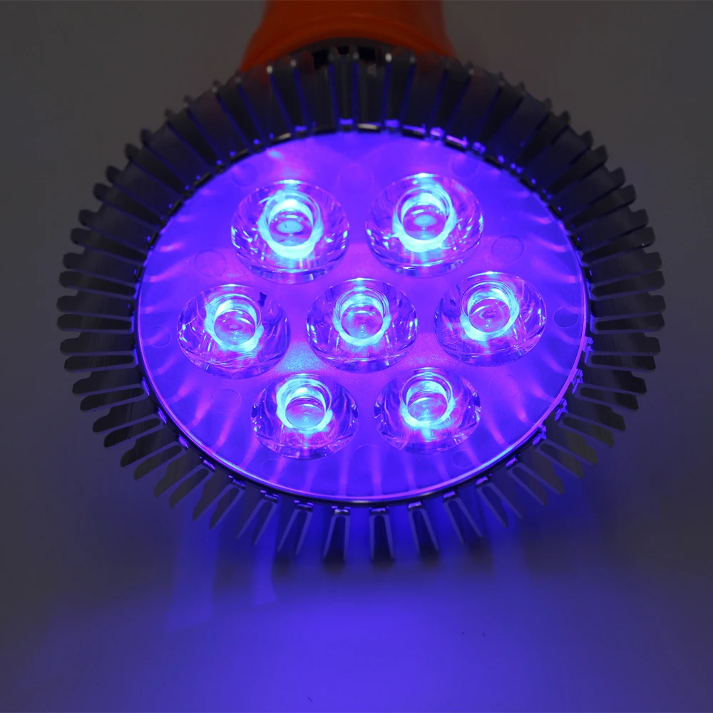 14W Royal Blue 450nm~455nm PAR30 LED Lamp Spot Light Bulb for Therapy Plant Aquarium E27 E26