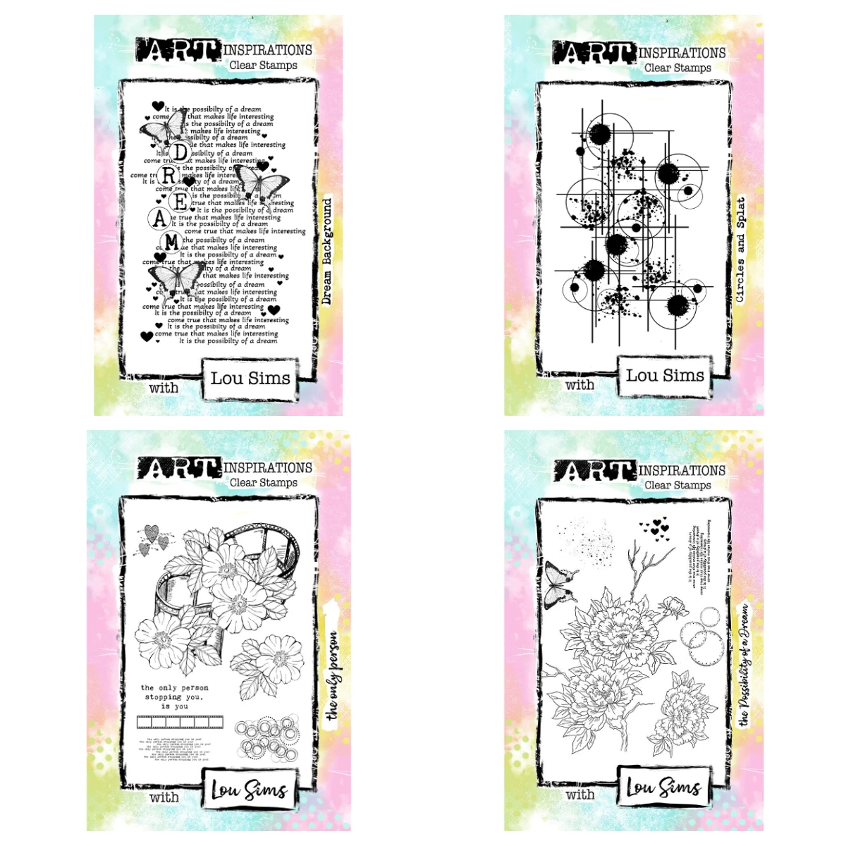 The Only Person Transparent Clear Stamps Silicone Seals for DIY Scrapbooking Photo Album Card Making Decorative Stamp Set