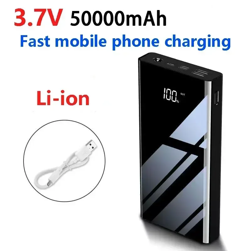 

50000MAh Mobile Power Supply 20W, with LED Display, Poverbank Charger, Equipped with a PD Fast Development Power Supply,